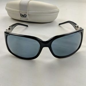 Dolce and Gabbana black & Silver  Sunglasses